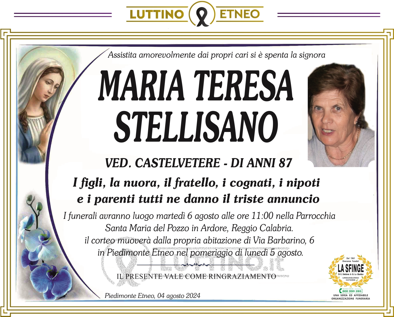 Maria Teresa Stellisano